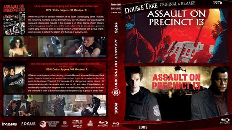 Assault On Precinct 13 Double Feature Custom Blu Ray Cover DVDcover Com