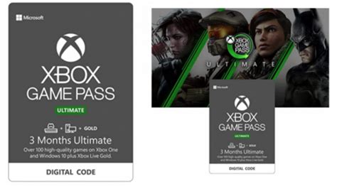 Xbox Game Pass Ultimate 3 Month Membership Plus Get An Additional 3