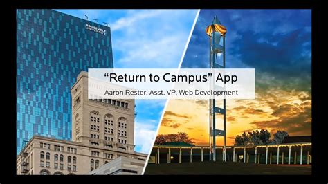 Using The Return To Campus App For Students Faculty And Staff Youtube