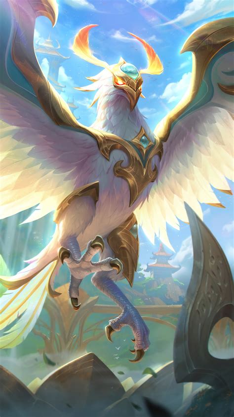 Cosmic Flight Anivia Lol Video Game League Of Legends Splash Art