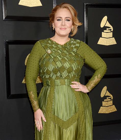 Adele 59th Grammy Awards In Los Angeles Gotceleb