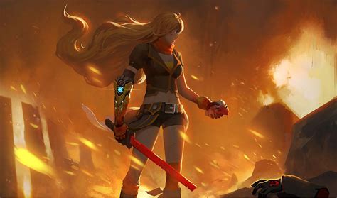 Yang Rwby Wallpapers Wallpaper Cave