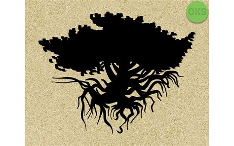 Tree Of Life Svg Vector Eps Dxf Graphic By Crafteroks