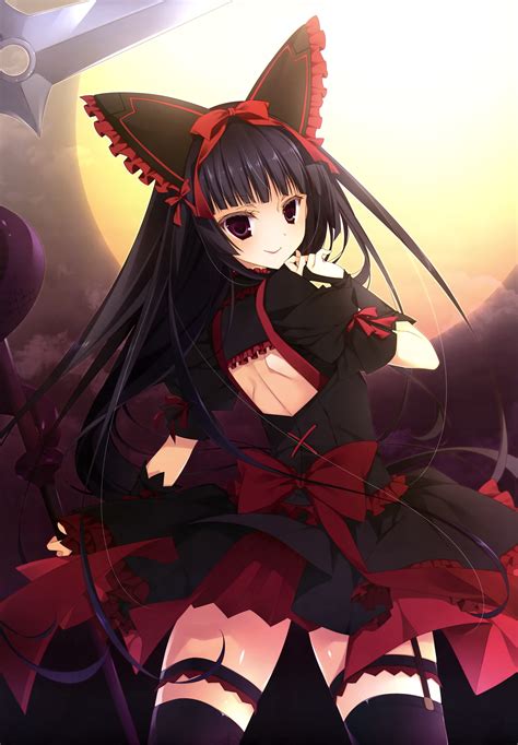 Anime Anime Girls Gate Jieitai Kanochi Nite Kaku Tatakaeri Rory Mercury