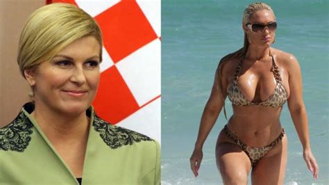 Croatia President Why Pipo Dey Confuse Kolinda Grabar Kitarović Wit Fashion Model Bbc News