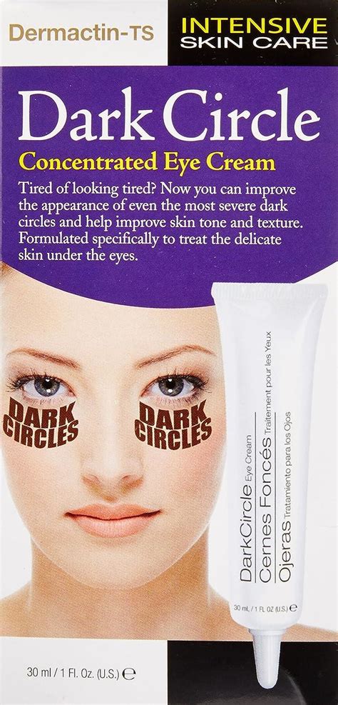 Dermactin Ts Dark Circle Concentrated Eye Cream 30ml 1oz Brighten Eyes And Reduce Puffiness