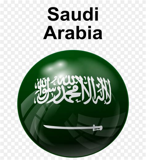 Saudi arabia flag circle png. Circle glossy flag Saudi Arabia PNG - Similar PNG
