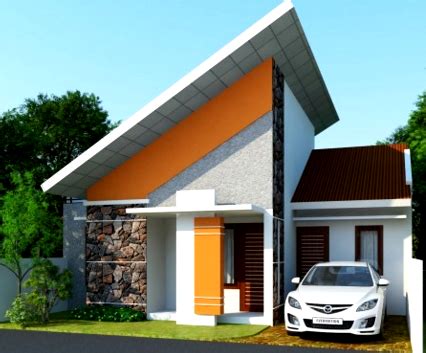 model atap rumah minimalis pelana limas sandar  datar