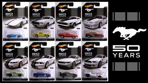 Hot Wheels 50 Year Mustang Special Edition Set Mi Coleccion 32