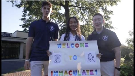 Welcome Immaculate High School Class Of 2027 Youtube