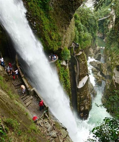 Pin By Debbie Mcnair On Waterfalls Scenic Waterfall Ecuador Travel