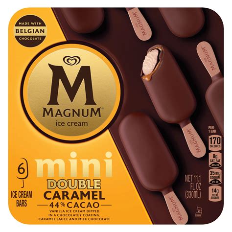 Magnum Mini Double Caramel Ice Cream Bars Shop Bars And Pops At H E B