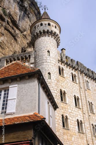 Shrine Of Our Lady Of Rocamadour France Stock Photo And Royalty