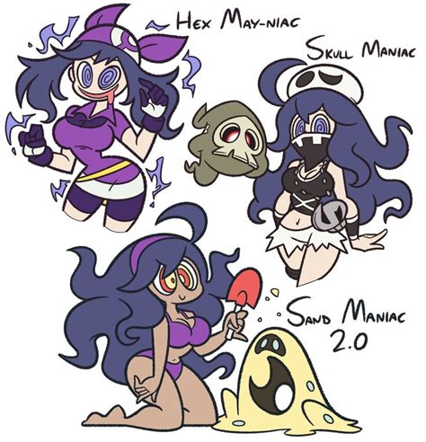 Rolling Out New Hex Maniac Content Fresh From The Stream Production Line Pokemon Pokemon