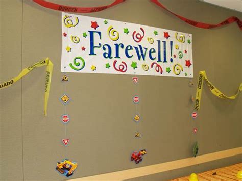 Decoration Ideas For Farewell Party In Office