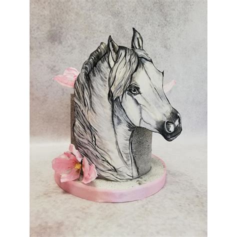 Horse Decorated Cake By Nikča Cakesdecor