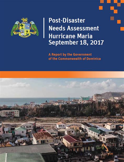 Dominica Post Disaster Needs Assessment Following Hurricane Maria Gfdrr
