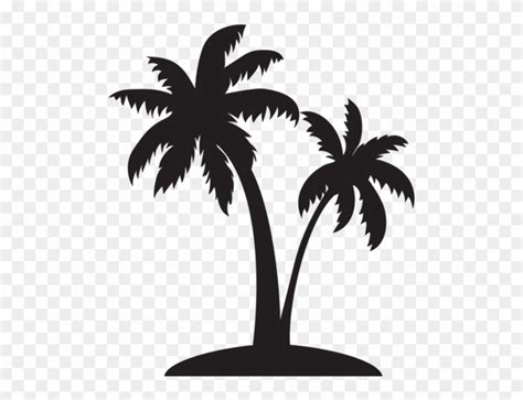 12 Palm Tree Silhouette Digital Clipart Images Clipart Design Images