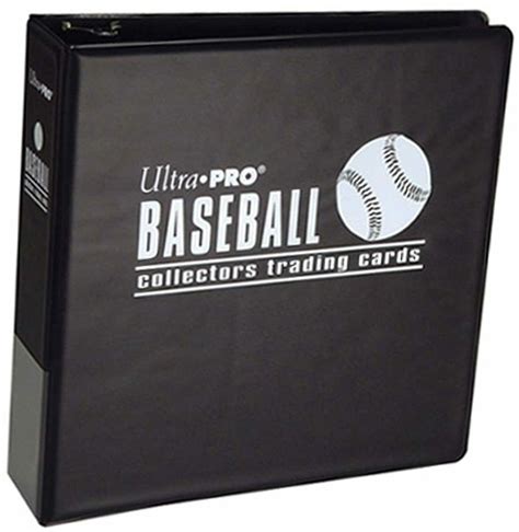 Baseball Card Album Trading Collector Storage Diplay 3 Inch D Ring