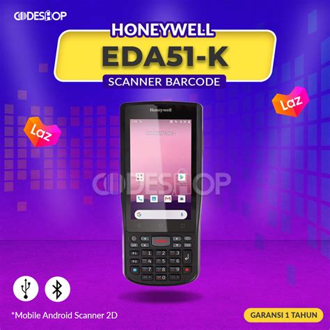 Honeywell Eda51k Scanner Barcode Mobile Android Eda 51k Lazada Indonesia