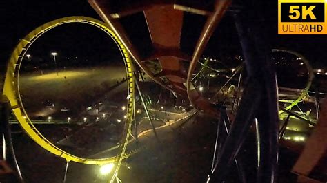 Superman Ultimate Flight Pov Night 5k 60fps Six Flags Great Adventure Jacksonnj Youtube