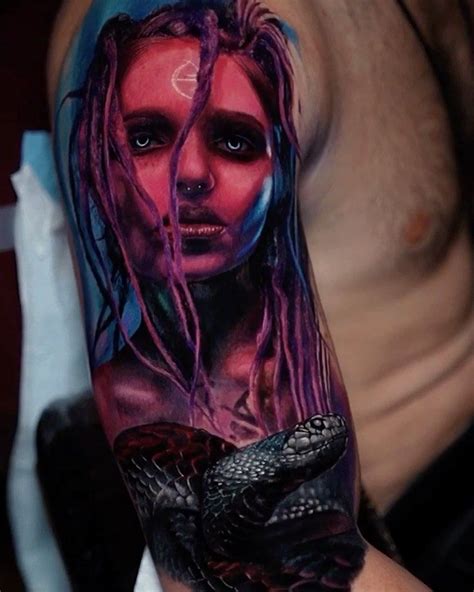 Yomicoart On Instagram “close Up” Halloween Face Makeup Tattoo