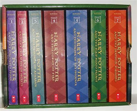 Harry Potter Complete Series Boxed Set Collection Jk Rowling All 7