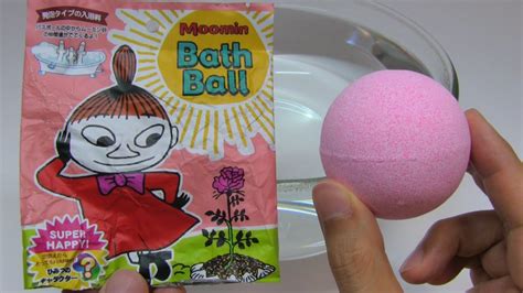 Asmr Prize Bath Bomb 243 Moomin Bath Bomb Youtube