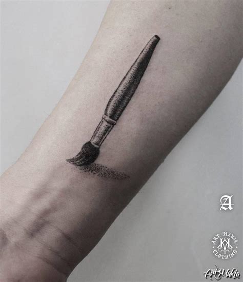 Brush Dotwork Tattoo By Artmakia On Deviantart