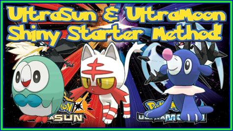 Pokemon Ultrasun And Ultra Moon How To Hunt For A Shiny Starter Youtube