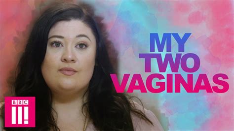 Mädchen Mit Zwei Vaginasbildern Zunahme