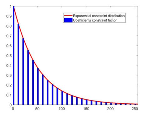 The Exponential Decay Function And The Corresponding Discrete Histogram