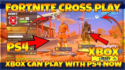 Fortnite How To Play With Pc And Ps4