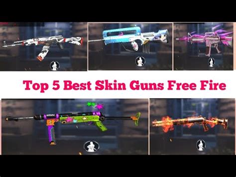 When you enter the game through this app, you will find many surprises and gifts that we have provided for you. Top 5 Skins Guns (weapons) Free Fire | Top Skil Weapon ...