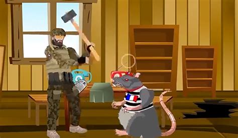 Russias Wagner Groups Cartoons Depict French As Rats Memri