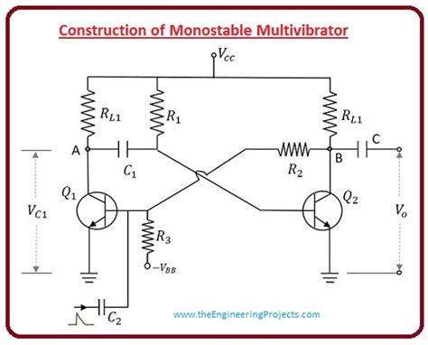 What Is Monostable Multivibrator The Engineering Projects