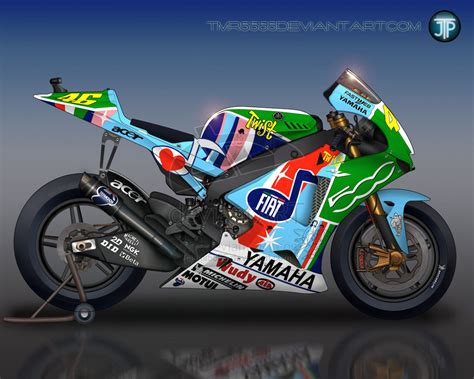He first started his professional racing career in the 125 cc class over two decades ago. Yamaha M1 Valentino Rossi --Fastest Bikes ~ All Bikes Zone