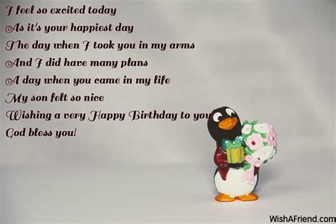 Wish your son a brilliant birthday with one of these unique birthday wishes. Birthday Quotes For Son