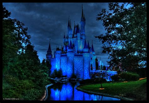 The Walt Disney World Picture Of The Day Cinderella Castle At Night