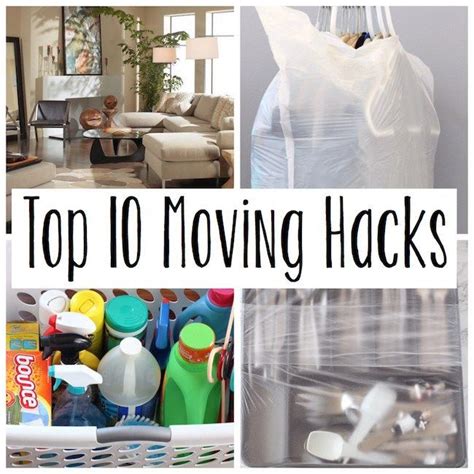 Top 10 Moving Hacks For A Painless Move Moving Clothes Moving Hacks