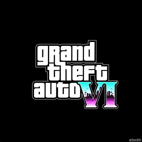 Gta 6 Logo Gta 6 Png Image Grand Theft Auto Vi Logo Png Free Gambaran