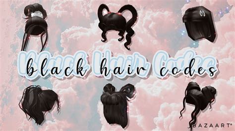 Black Messy Anime Hair Roblox Id