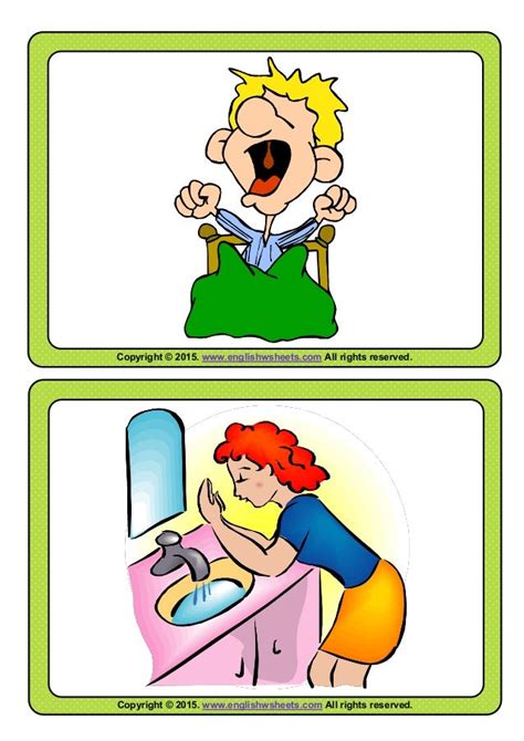 Truth Of The Talisman Esl Flashcards Daily Activities