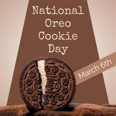 Copy Of National Oreo Cookie Day Postermywall