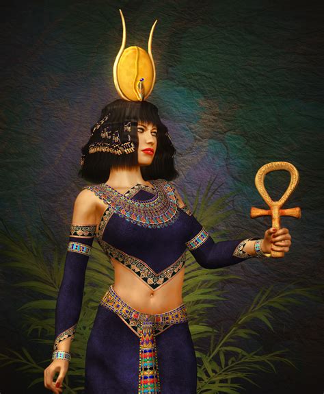 Hathor by CherishedMemories on DeviantArt Déesses égyptiennes Divinité egyptienne Égypte