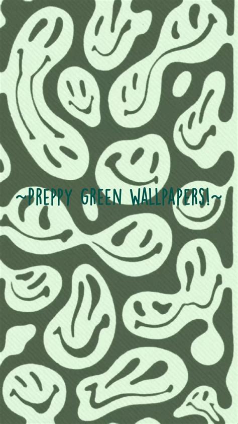 Preppy Green Wallpapers In 2022 Green Wallpaper Pretty Wallpaper