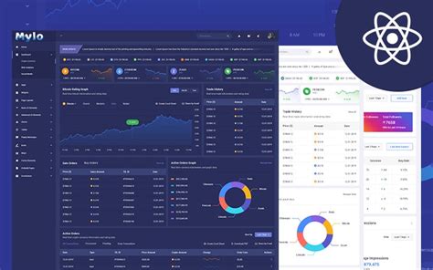 Mylo React Js Admin Dashboard Template Templatemonster