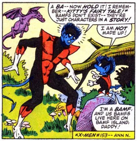 Nightcrawler Meets His First Bamf Nightcrawler Superhero Comic X Men