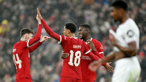 Liverpool Zieht Mit Kantersieg Ins Efl Cup Halbfinale Ein