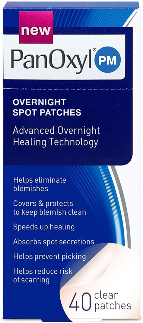 Panoxyl Pm Overnight Spot Patches Advanced Hydrocolloid